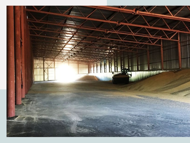 Строительство зернохранилищ в Ногинске