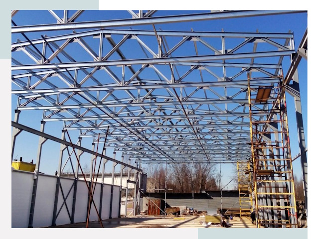 Строительство цехов в Ногинск от 608 руб. под ключ