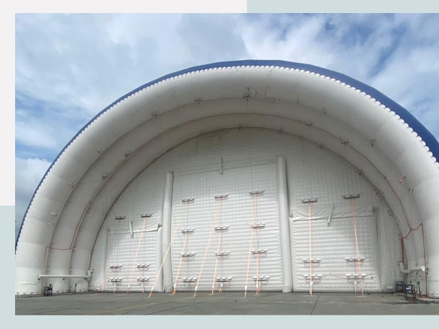 Пневмокаркасные ангары от СтальСтрой-Нгн по цене от 608 руб.