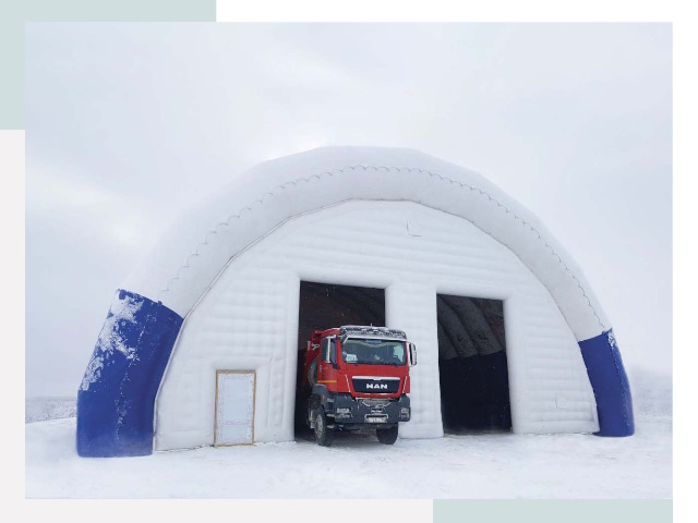 Мобильные ангары в Ногинске