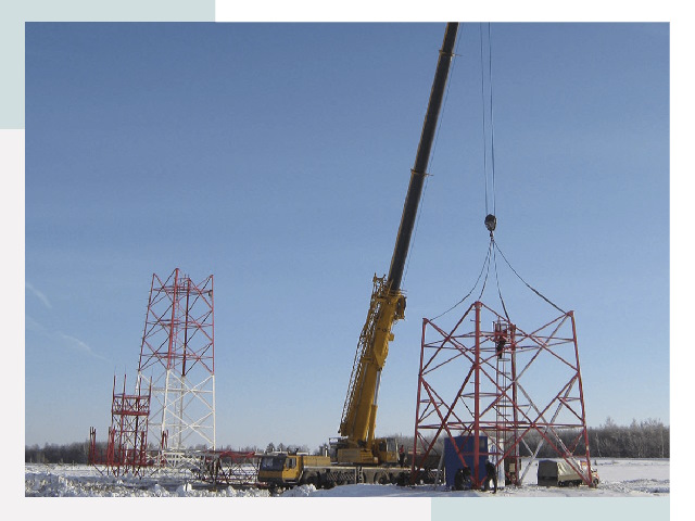 Монтаж вышек связи в Ногинске