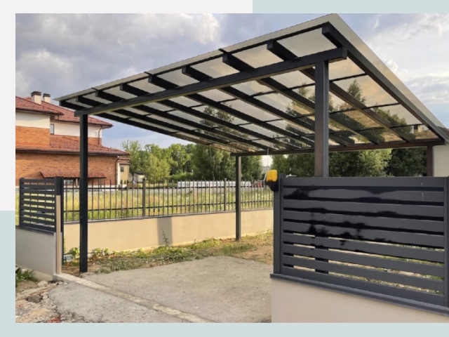 Металлические навесы в Ногинск от 608 руб. за м²