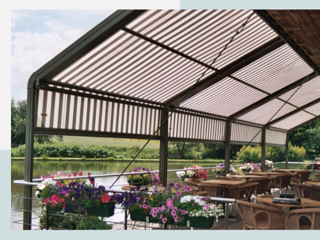 Элегантные навесы для кафе от 608 руб в Ногинск