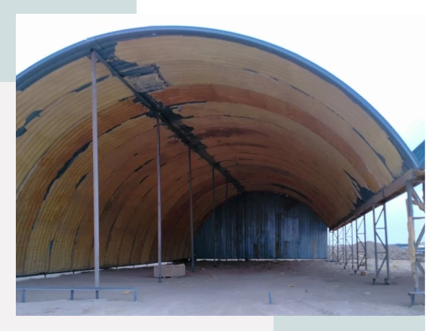 Реконструкция ангаров в Ногинске