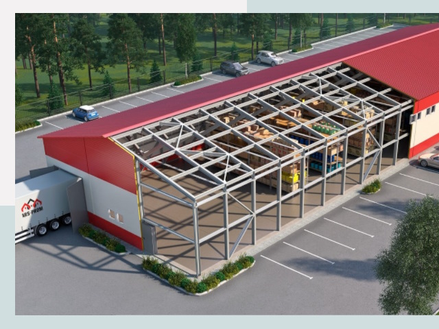 Проектирование ангаров в Ногинске от 608 руб.